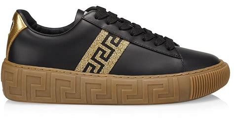 versace la greca sneakers